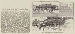 The New Pier at St Leonards-on-Sea by Frank Watkins